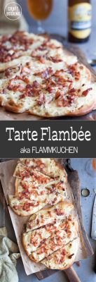  Tarte Flambée: A Delicious Dance Between Crisp Crust and Melty Cheese!